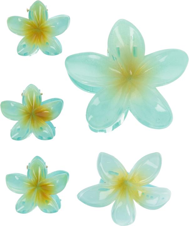 Immagine prodotto Trisa Fashion Frangipani Set Haarklammern & Clip Cristal 5 Stk. (5 pz.)
