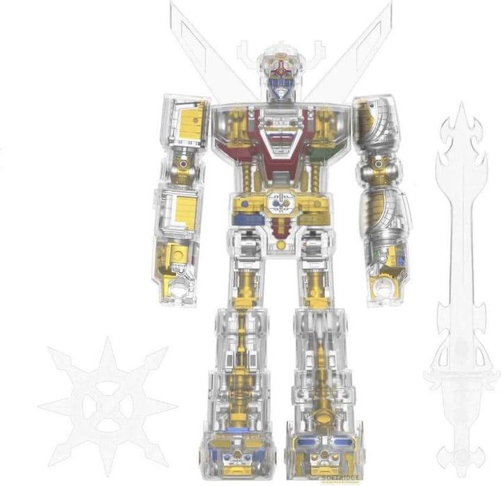 Produktbild Super7 Voltron Super Cyborg Figurine Voltron (Clear) 35 cm