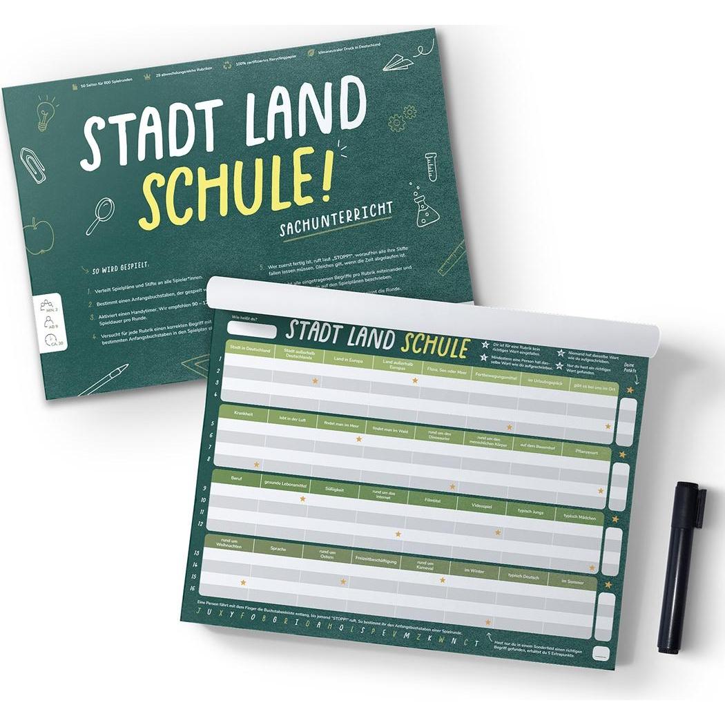 Simon & Jan Stadt Land Schule Sachunterricht (Deutsch)