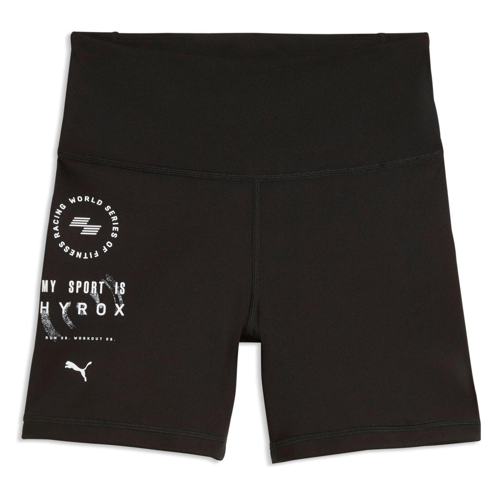 Puma, Vrouwen, Sportbroek, W X Hyrox Tad Ess Short Tight (L), Zwart