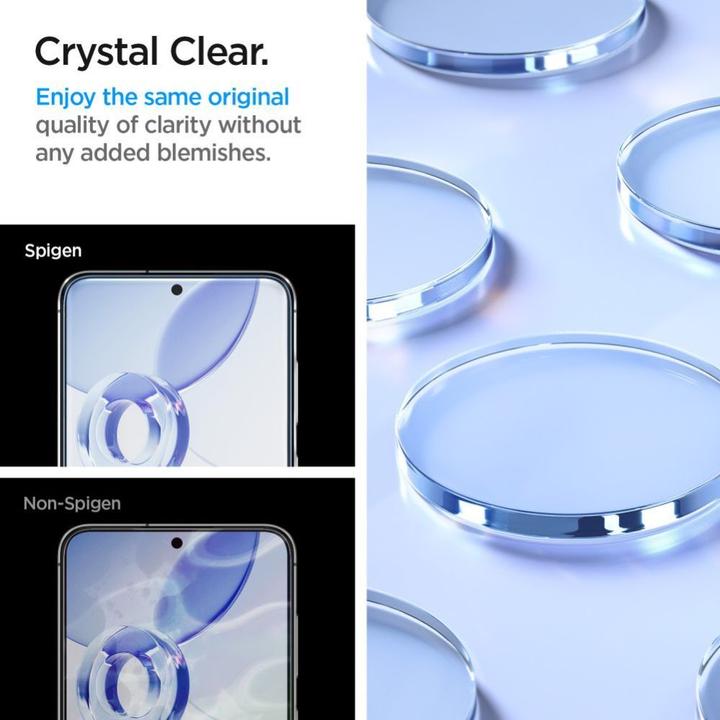 Actual product image Spigen Glas.tR Ez Fit (2 Piece, Samsung Galaxy S24 FE)