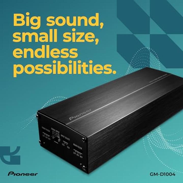 Actual product image Pioneer Gm-D1004 (4-channel amplifier)