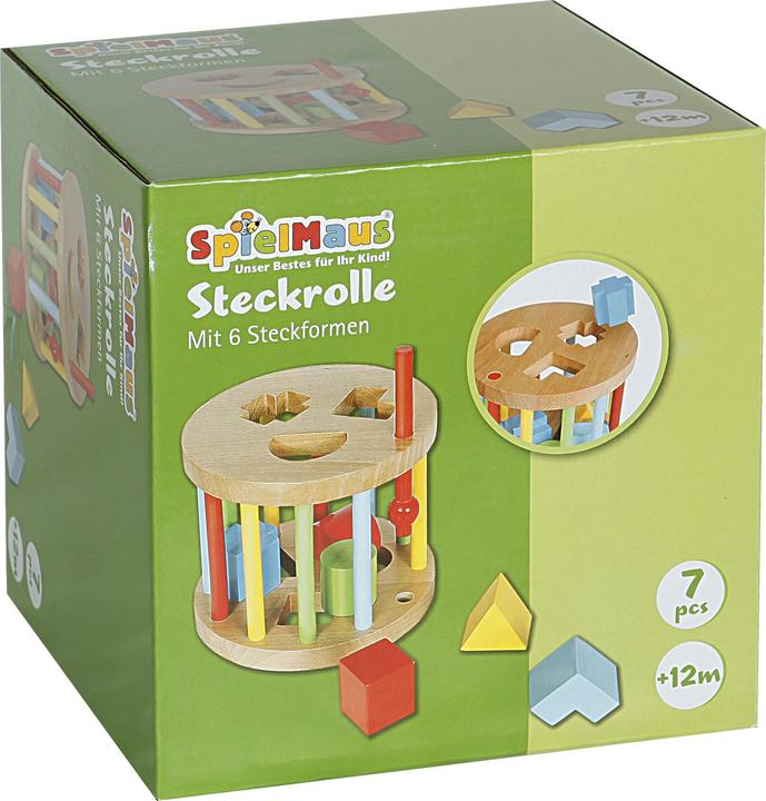 Spielmaus Plug-in doos rond 6 delen