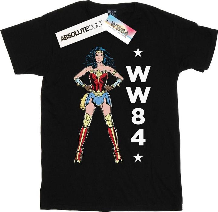 Produktbild Wonder Woman 84 Standing Logo TShirt Mädchen (152, 158)