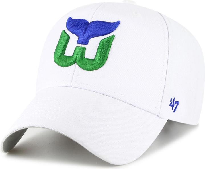 Actual product image 47 Brand Relaxed Fit Cap - NHL Hartford Whalers White