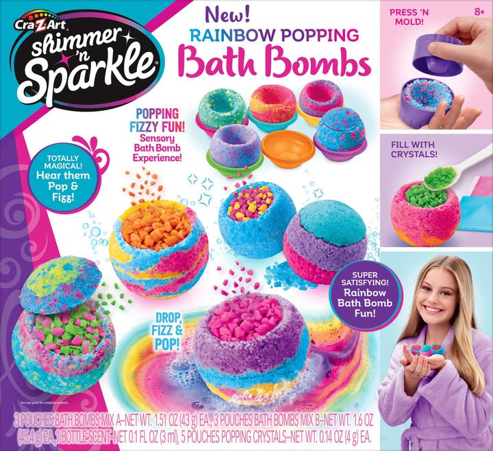 Produktbild Cra-z-art Rainbow Popping (Badekugeln)