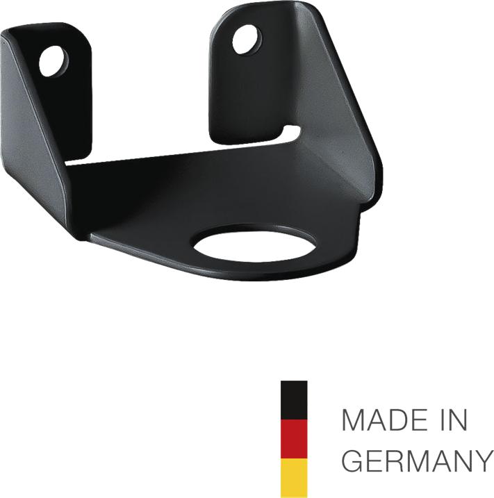 Produktbild K&M 80396 Halter Desinfektionsmittel 25 mm schwarz