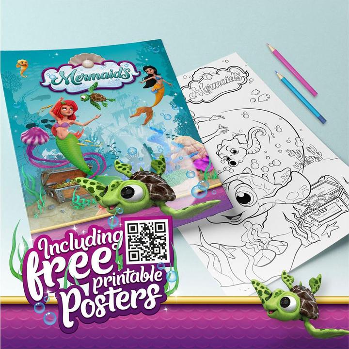 Produktbild Toi-Toys Meerjungfrau Puppe beweglicher Flosse (aufziehbar)