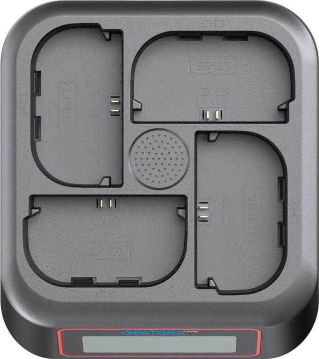 Image du produit Patona 4-Port Fast Charger Canon LP-E6 (Chargeur de batterie d'appareil photo)