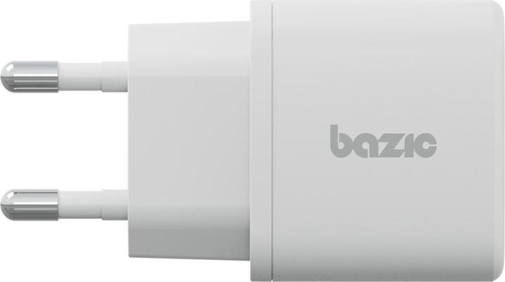 Actual product image Energea Wall Charger Bazic Goport Velox Kit 1xUSB-C 1xUSB-A GaN 35W with cable white (35 W, 2 ports)