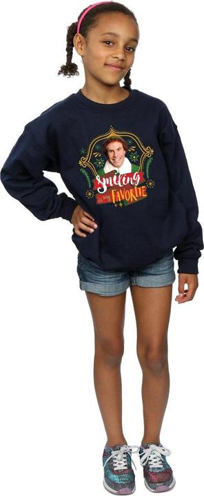 Produktbild Elf Buddy Smiling Sweatshirt Mädchen (128)