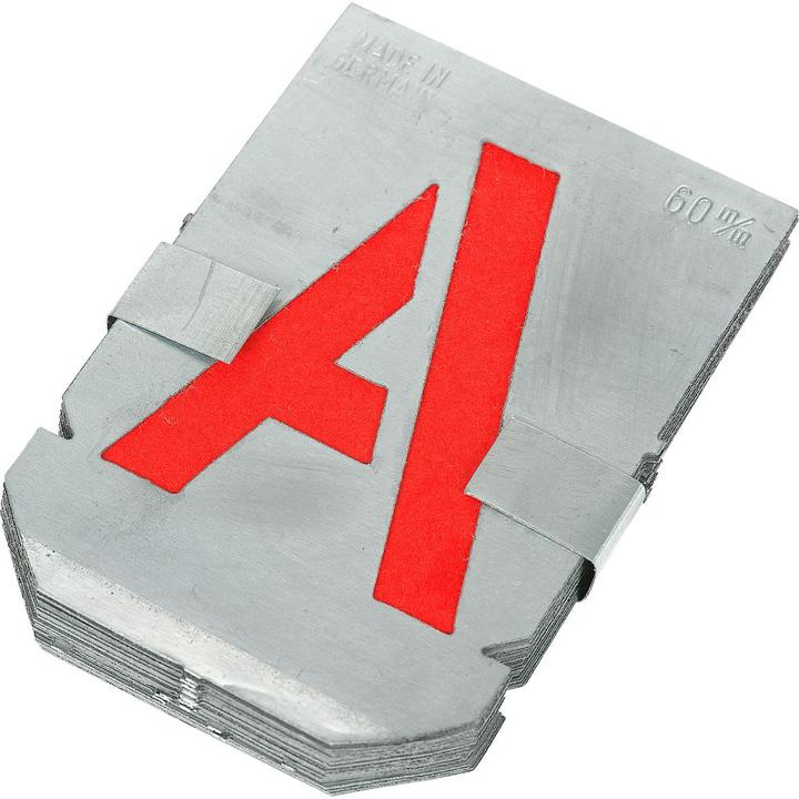 Produktbild Walkron Buchstaben-Schablonen-Sätze