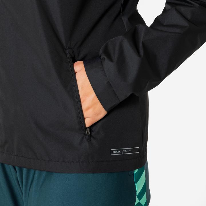 Produktbild Kipsta Damen Regenjacke - VIRALTO Club schwarz (S)