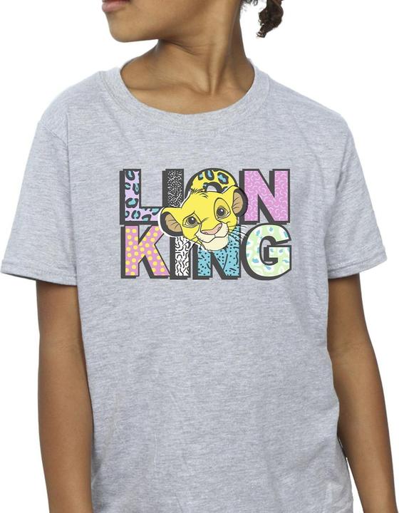 Produktbild Disney The Lion King Pattern Logo TShirt Mädchen (116)