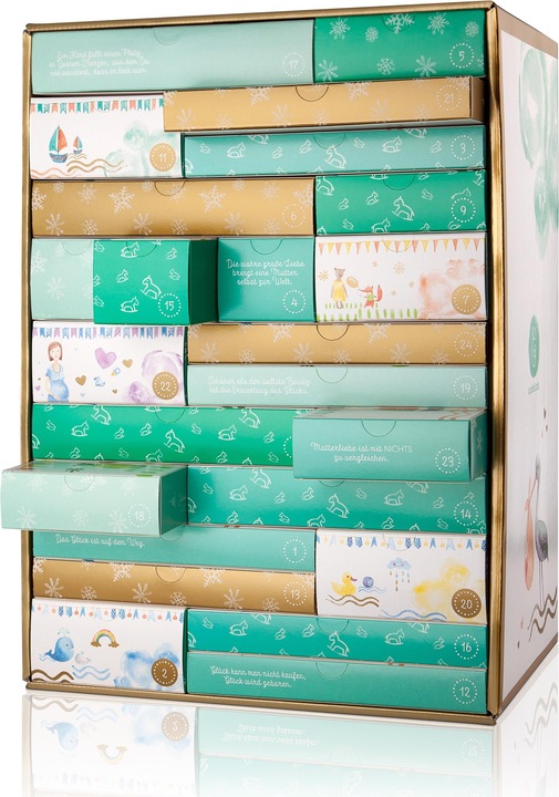 Actual product image vortageins Pregnancy Advent Calendar Twins Edition