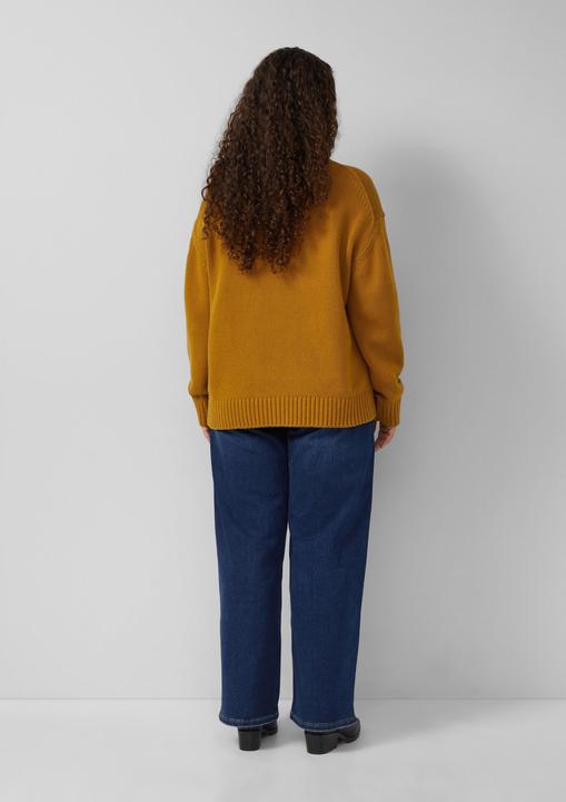 Image du produit s.Oliver Strickpullover Strickpullover aus weicher Baumwollmischung (50)