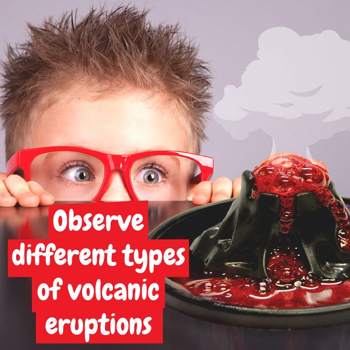 Produktbild Science4you Vulkan Experiment für Kinder ab 8 Jahren - Tischvulkan für Kinder: Bauen Sie Ihren Vulkanausbruch -