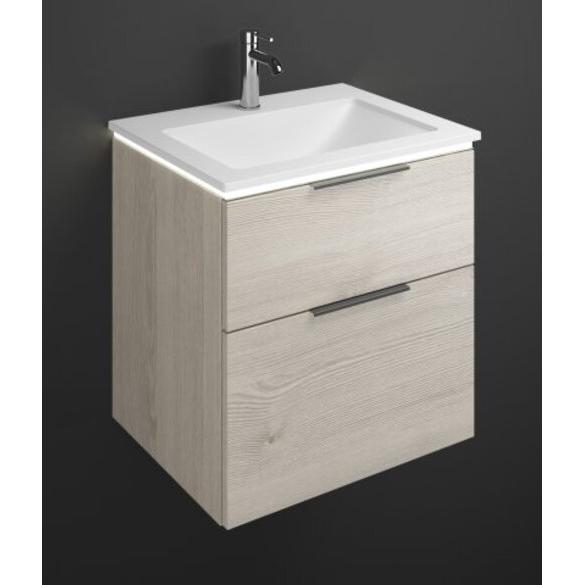 Thumbnail - burgbad, Badmöbelset, Eqio Mineralguss-Waschtisch inklusive Waschtischunterschrank und LED-Waschtischunterschrankb