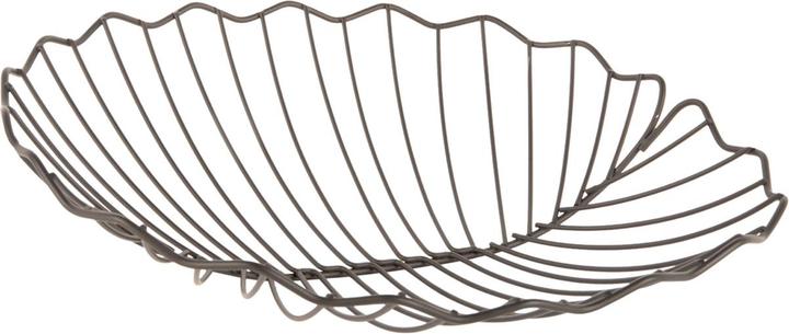 Actual product image present time Iron leaf fruit basket (28 x 7 cm)