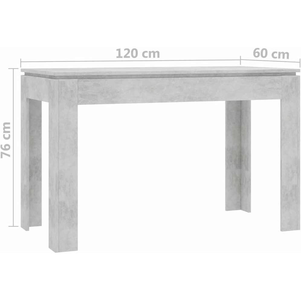 Thumbnail - VidaXL, Esstisch, Lelah (120 x 60 x 76 cm)