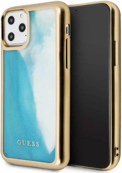 Image du produit Guess iPhone 11 Pro PC/TPU Glow In Dark Sand (reflet dans le sable) (Apple iPhone 11 Pro)