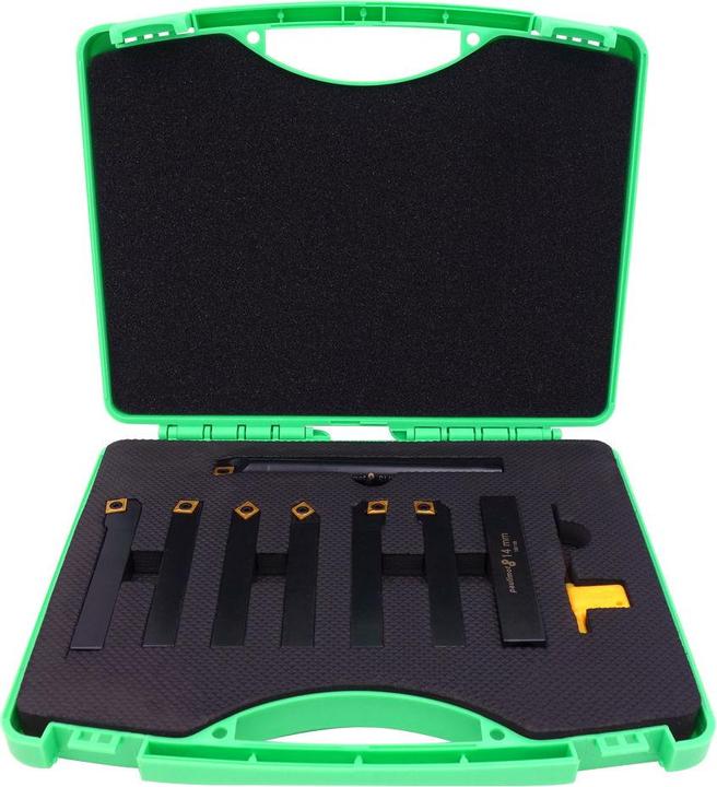 Actual product image Paulimot Turning chisel set with inserts, 14 mm, 7-piece incl. boring bar (151 mm)
