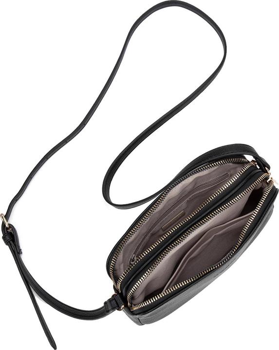 Produktbild David Jones **Damen Umhängetasche - Modell Erisma Lux - Pu Vegan Leder** - 21.0 X 13.0 X 5.0 Cm