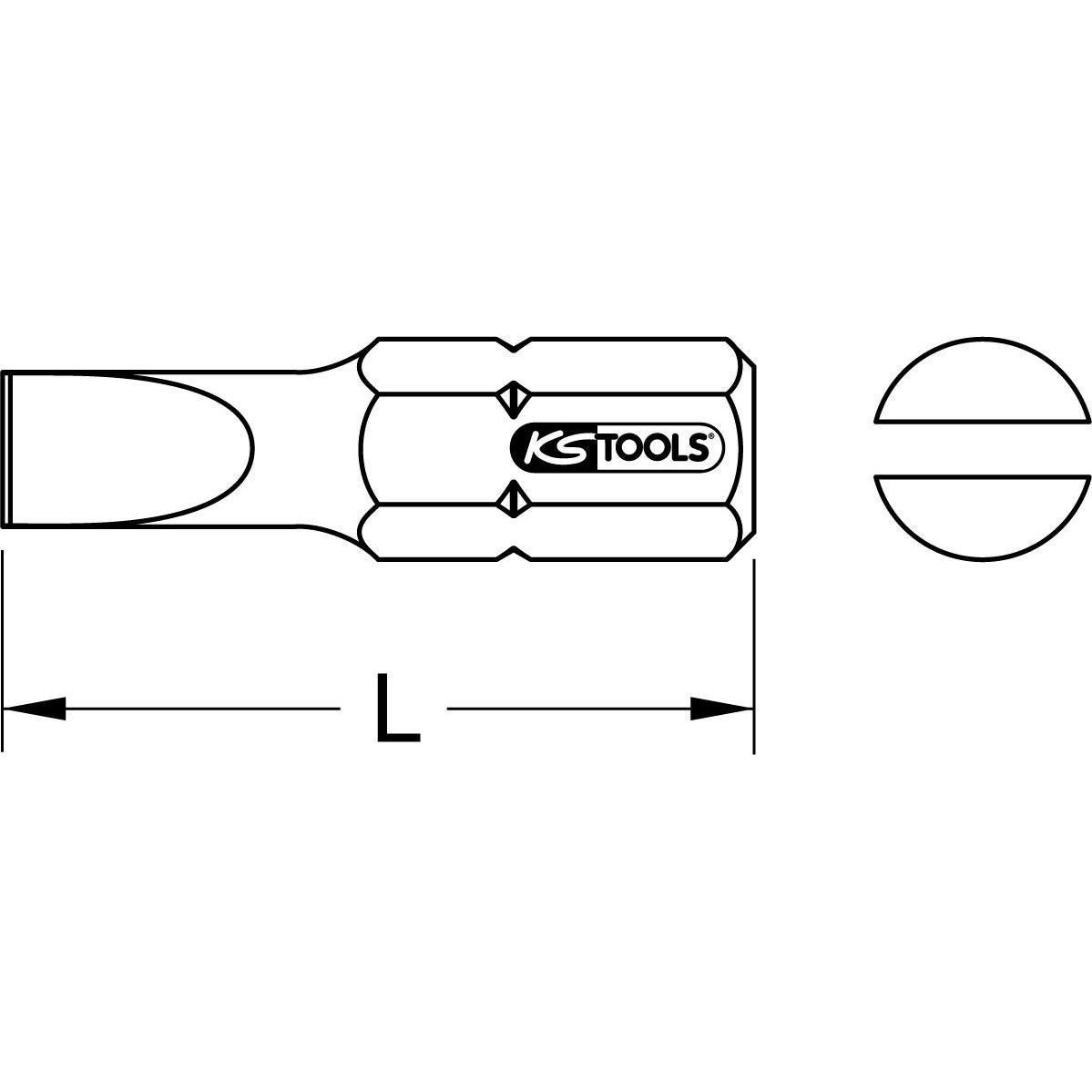 Thumbnail - KS Tools, Bits, 911.2620 (4,0 mm)