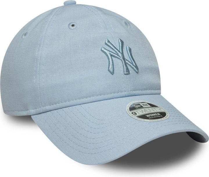 Actual product image New Era 9Twenty Damen Cap - Leinen New York Yankees Sky