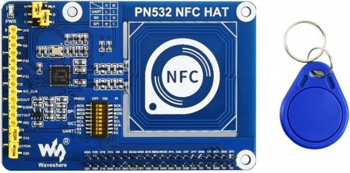 Produktbild WaveShare PN532 NFC HAT für Raspberry Pi