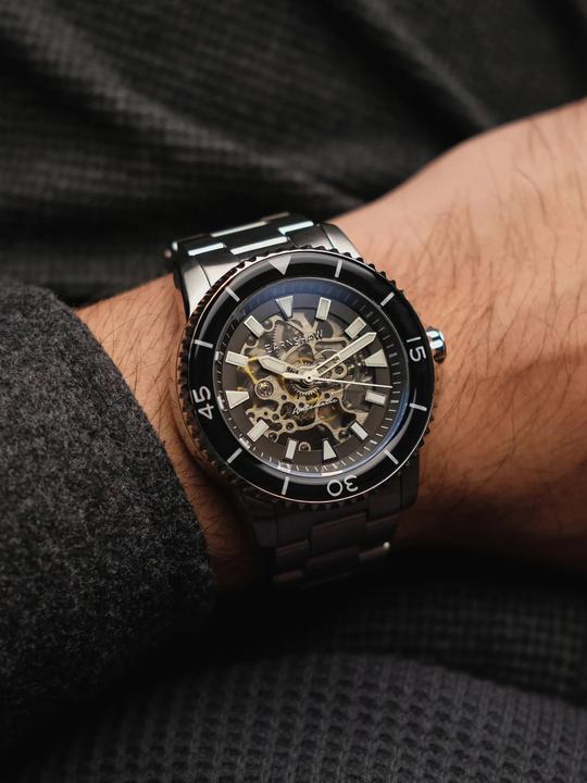 Immagine prodotto Thomas Earnshaw ES-8227-22 Wallis Scheletro Automatico 42mm (Orologio da polso analogico, 42 mm)