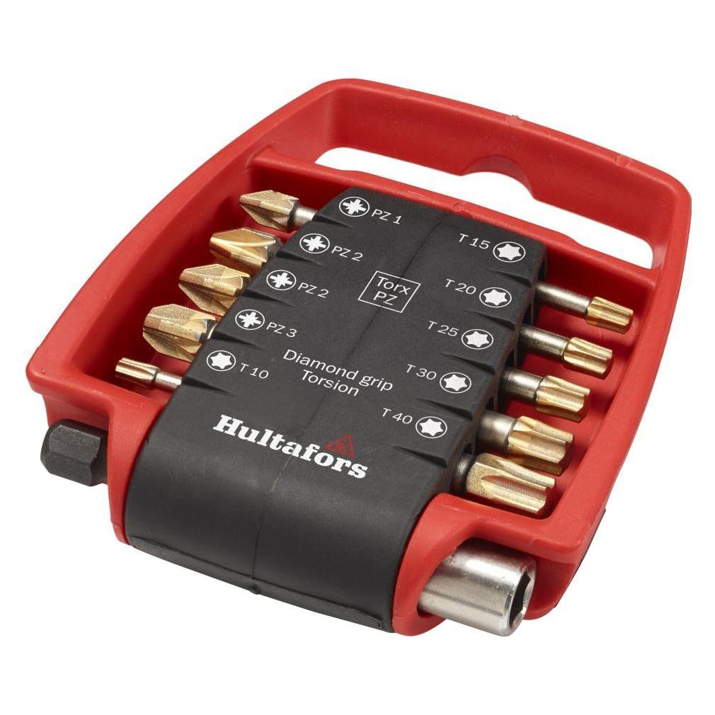 Hultafors, Bits, HU448705 Bitsatz Torsion Diamant Pz Und Torx