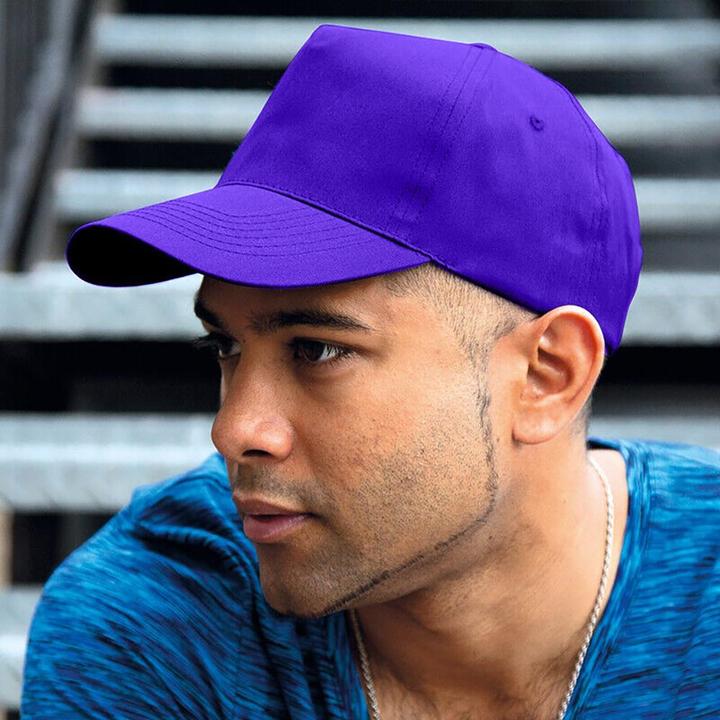 Actual product image Regatta Unisex Core Houston 5 Panel Printers Baseball Cap