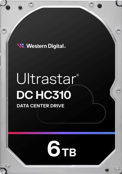 Produktbild WD Ultrastar DC HC310 (6 TB, 3.5", CMR)