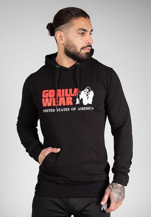 Produktbild Gorilla Wear Classic Hoodie Schwarz (M)
