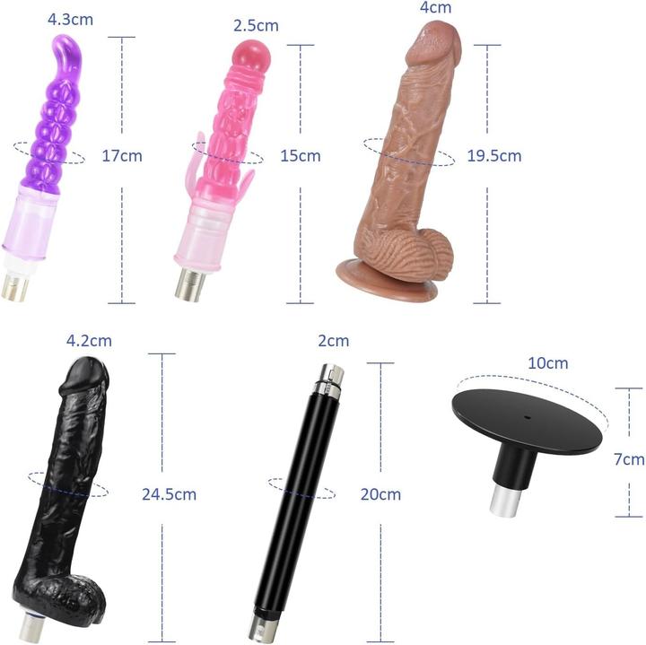 Image du produit Segook Sexmaschine mit Dildos