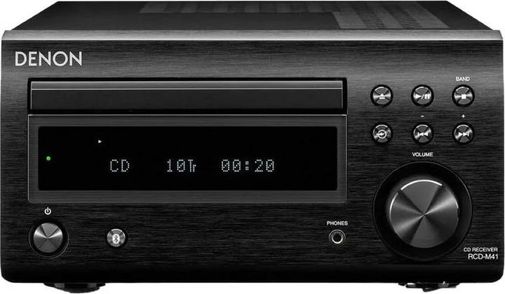 Actual product image Denon RCDM41BKE2 (Bluetooth, CD player, 1x 60 W)