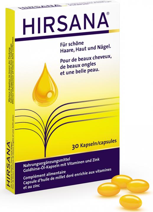 Produktbild Hirsana Goldhirse Öl (30 Stück, Kapseln, 60 g)