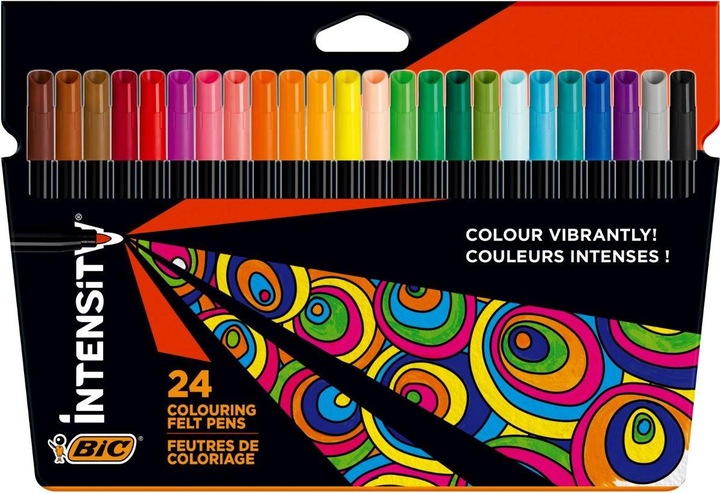 Actual product image Bic Marker pens Intensity Up, set of 24 colours 978035 (multicolour, 24 x)