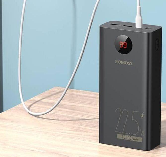 Image du produit Romoss PEA40PF (40000000 mAh, 22.50 W, 148 Wh)