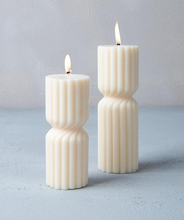 Image du produit Rayher Silikon-Kerzengiessform "Rillenkerze gedreht"