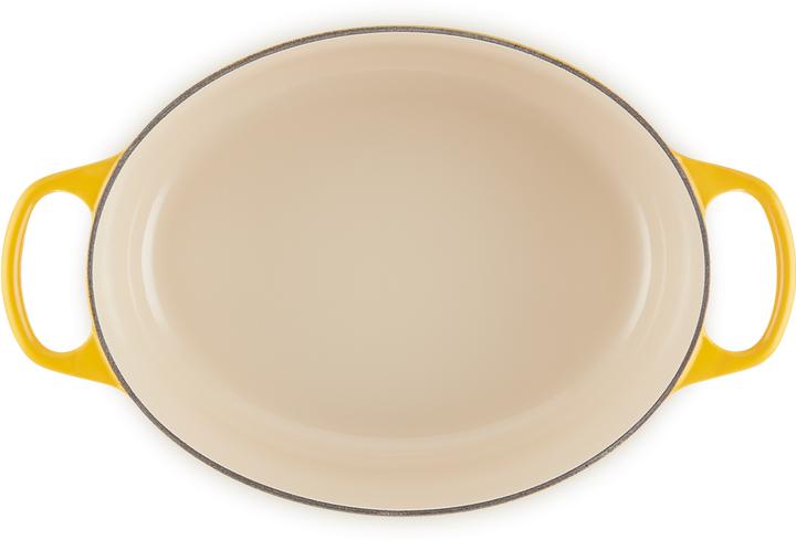 Actual product image Le Creuset Roaster Signature oval 29 cm Nectar (29 cm, Casserole + Stewpot, Cast iron)