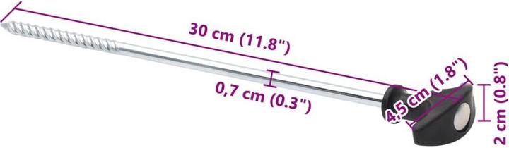 Produktbild vidaXL Zelthering