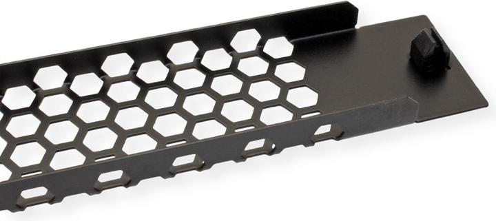 Produktbild Value 19" 1HE Belüftungsplatte, werkzeuglos, einrastbar