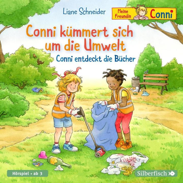 Actual product image Conni cares for the environment / Conni discovers the books (Various, Liane Tailor, Various Artists, German)