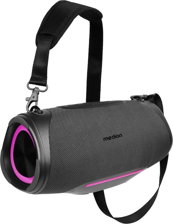 Actual product image Medion LIFE® P61762 Portable Bluetooth® speaker (47 h, Battery operated)