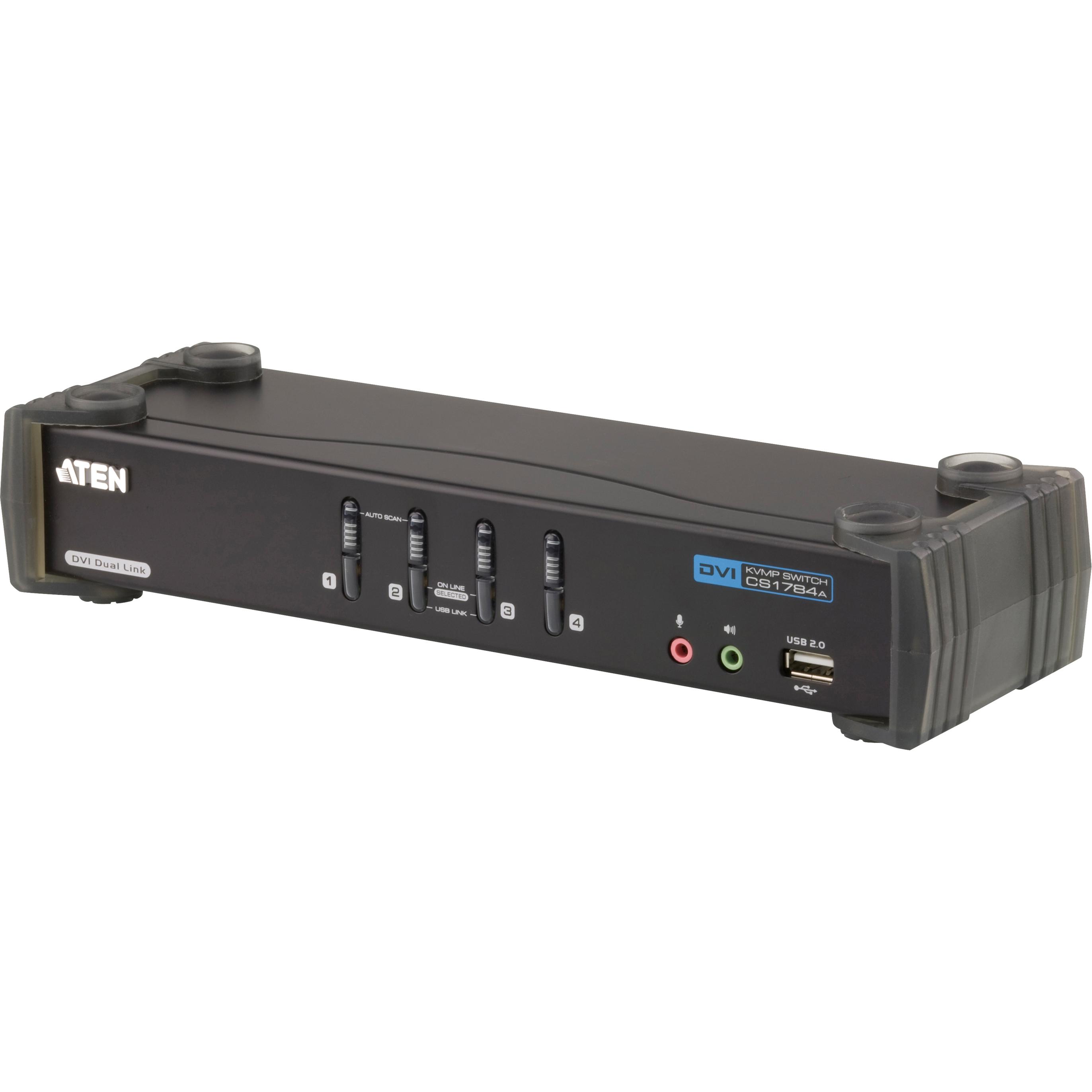 Aten Cs1784a, KVM Switch, Schwarz