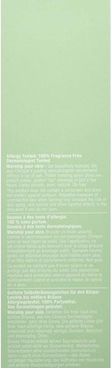 Actual product image Clinique Self Sun (Self tanning cream, 125 ml)