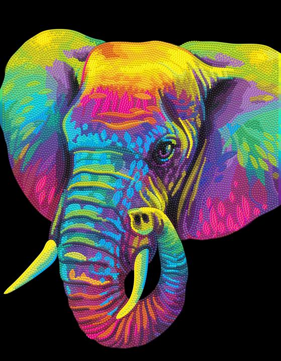 Immagine prodotto Diamond Dotz Diamond Painting Neon Elefant
