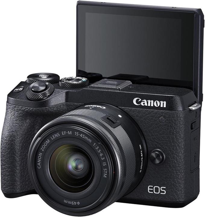 Actual product image Canon Eos M6 Ii (15 - 45 mm, 32.50 Mpx, APS-C / DX)